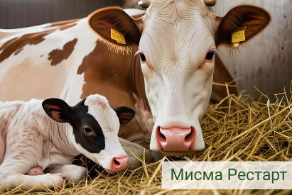 Концентрат для добровольной выпойки коров после отёла